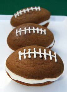 Football Whoopie Pies from The Finer Things