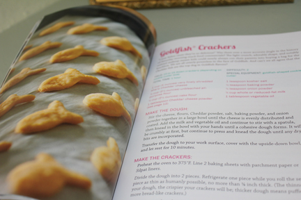 cookbook goldfish crackers