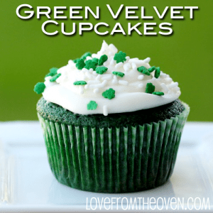green velvet cupcakes