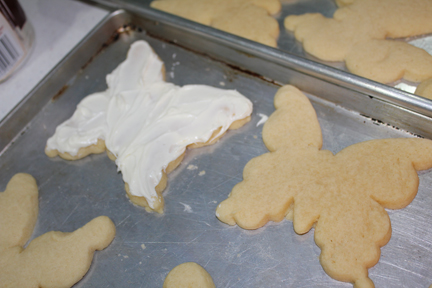 butterfly cookie frosting
