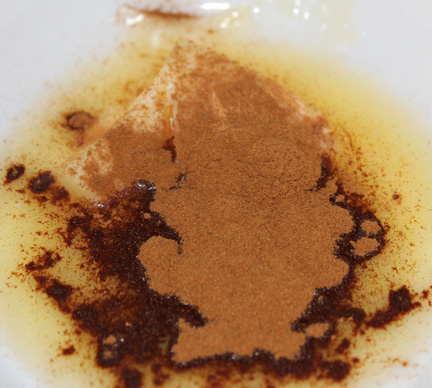 peachy pocket melted butter mix