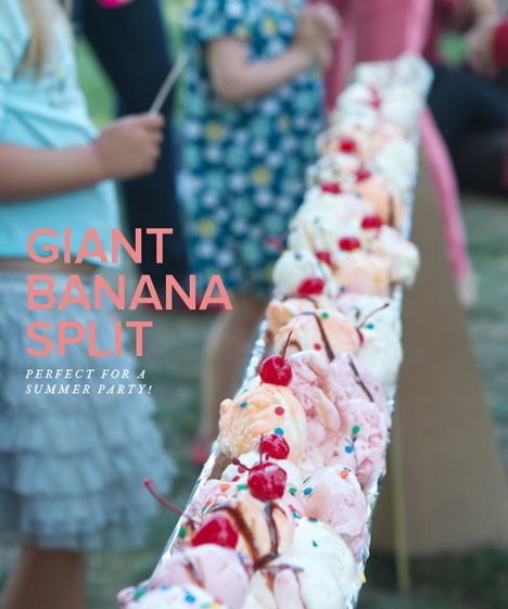 giant banana split