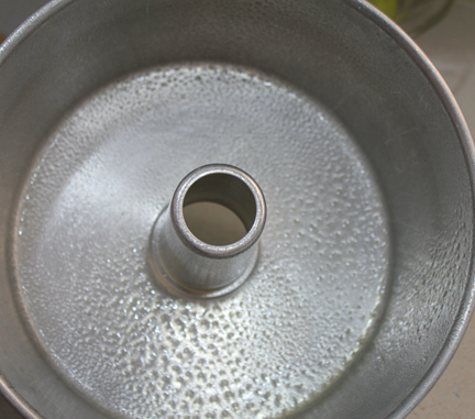 popcorn cake angel food cake pan