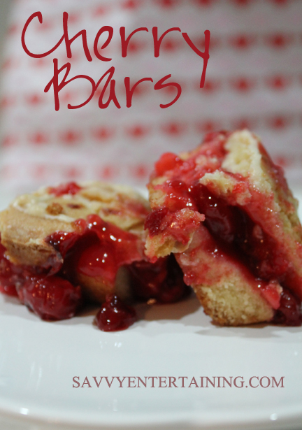 Cherry Bars plated
