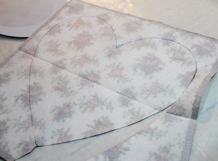 deco heart cut out heart