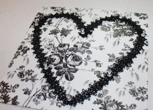 heart board glue trim