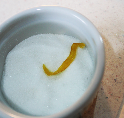 Then dip into sugar, thoroughly coating.