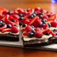 pizza brownie