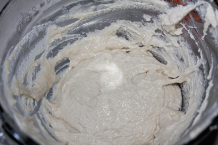 Beat until you have a smooth batter (about 3-4 minutes).