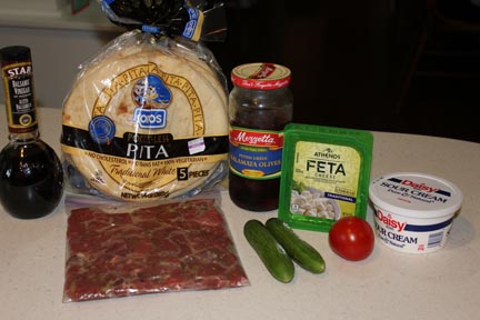 Gyro ingredients