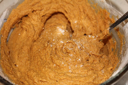 Blend until thoroughly mixed. 