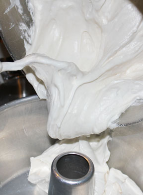 Spoon into a tube pan.